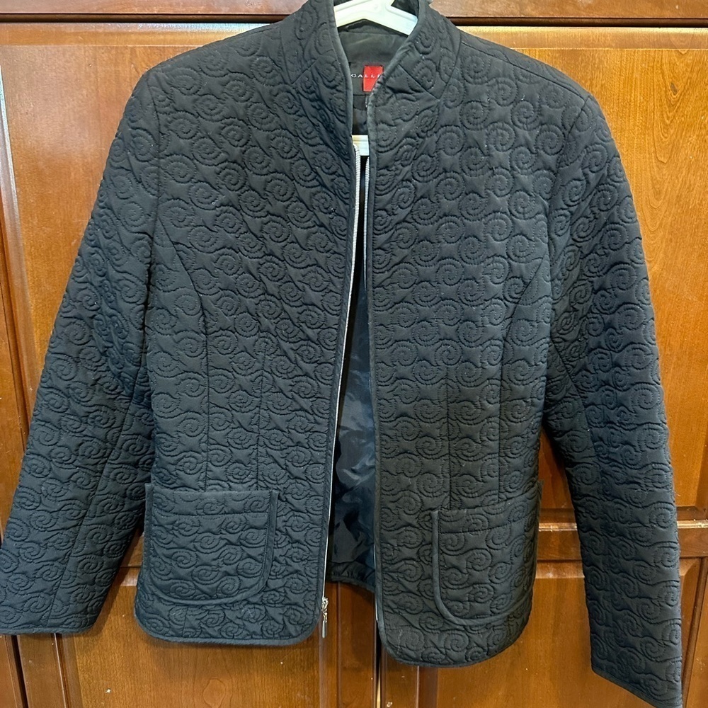 Gallery black jacket for women size S